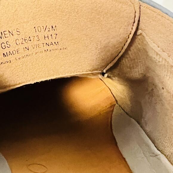 Cole Haan Shoes Mens 10.5 Blue Nubuck Grand OS Wingtip Oxford Dress Brogue